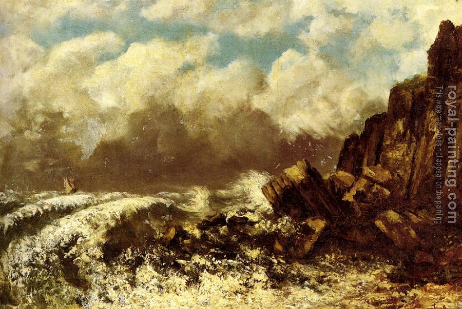 Gustave Courbet : Marine A Etretat